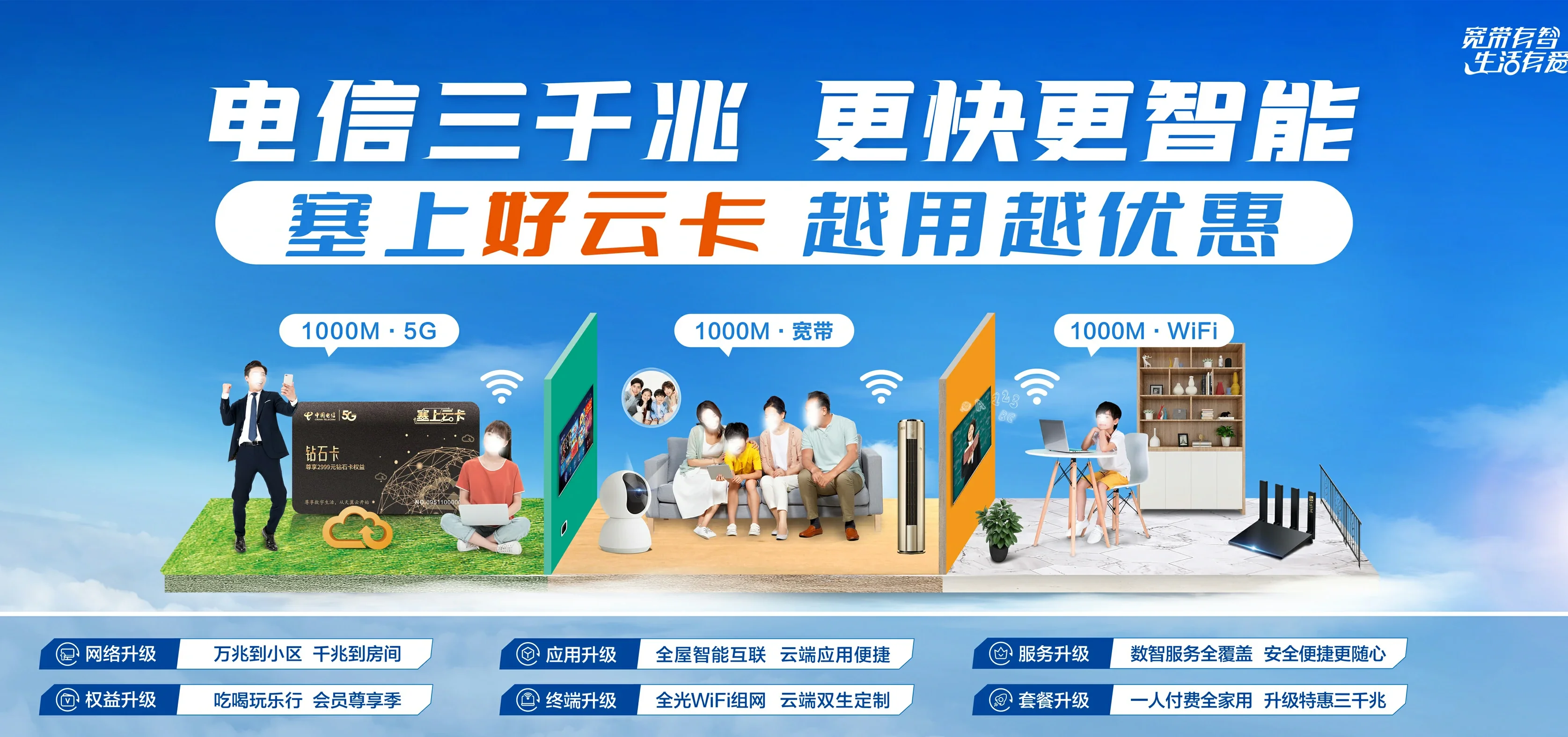 中国电信 白云电信宽带 宽带套餐